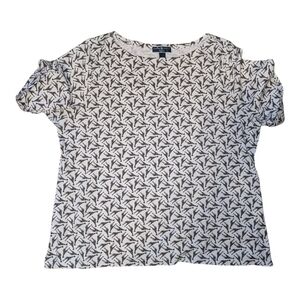 Karen Scott Sport Giraffe Top Size 3X